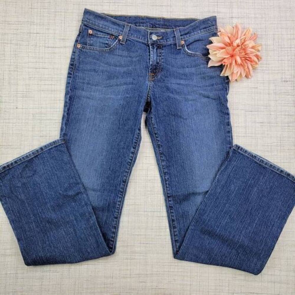Lucky Brand Kaltex Mid Rise‎ Flare Medium Wash Jeans Size 8 29